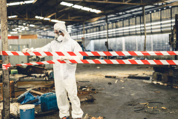 Professional Odor Removal technician working in Oxnard, CA